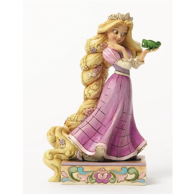 [FIG]ラプンツェル&パスカル 「塔の上のラプンツェル」 ディズニー・トラディションズ スタチュー フィギュア エネスコ(Enesco)/豆魚雷