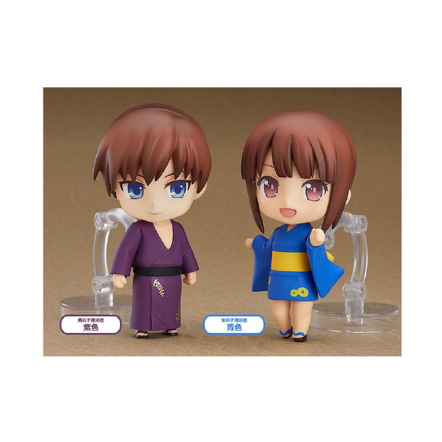 [FIG]女の子用浴衣(青色) 「ねんどろいどもあ きせかえ浴衣」 フィギュア グッドスマイルカンパニー