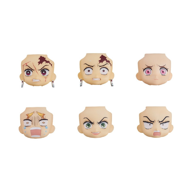 [FIG]自信満々な顔(嘴平伊之助) 「ねんどろいどもあ とりかえっこフェイス 鬼滅の刃01」 フィギュア グッドスマイルカンパニー