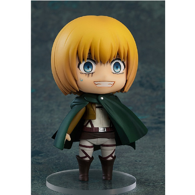 [FIG]迫真顔(アルミン・アルレルト) 「ねんどろいどもあ とりかえっこフェイス 進撃の巨人」 フィギュア グッドスマイルカンパニー