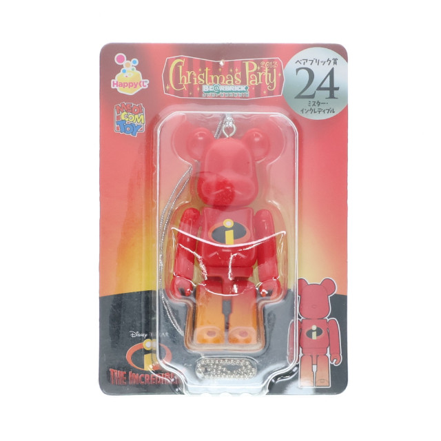 [FIG]BE＠RBRIC-ベアブリック- 24.ミスター・インクレティブル 「Happyくじ Disney・PIXAR Christmas Party BE＠RBRIC」 ベアブリック賞 フィギュア サニーサイドアップ
