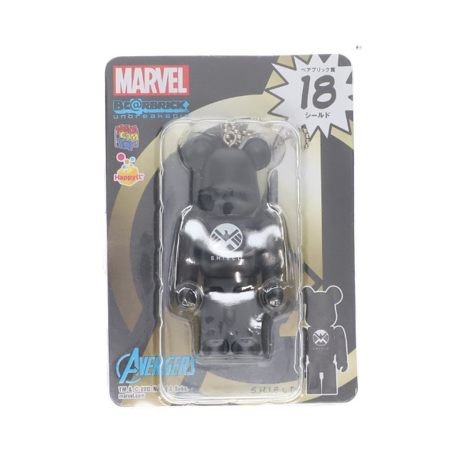[FIG]BE＠RBRIC-ベアブリック- 18.シールド 「Happyくじ MARVEL×BE＠RBRICK」 ベアブリック賞 アベンジャーズシリーズ フィギュア サニーサイドアップ