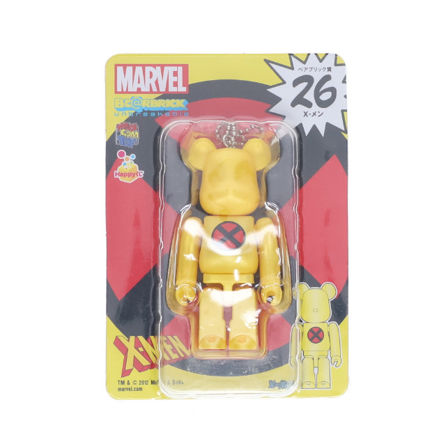 [FIG]BE＠RBRICK -ベアブリック- 26.X-メン 「Happyくじ MARVEL×BE＠RBRICK」 ベアブリック賞 X-メンシリーズ フィギュア サニーサイドアップ