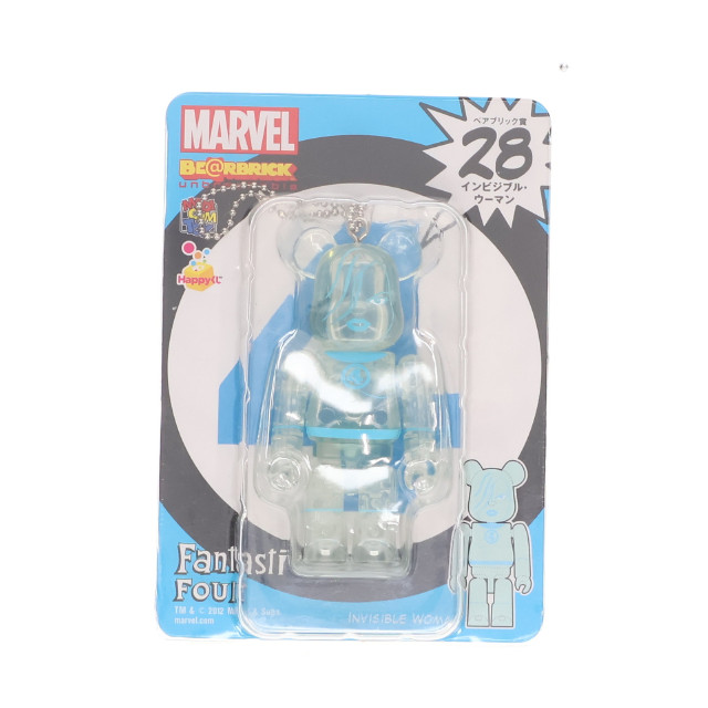 [FIG]BE＠RBRICK -ベアブリック- 28.インビジブル・ウーマン 「Happyくじ MARVEL×BE＠RBRICK」 ベアブリック賞 ファンタスティック4シリーズ フィギュア サニーサイドアップ