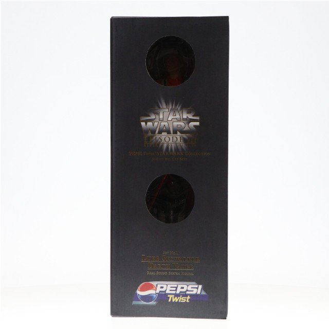 [FIG]ルーク・スカイウォーカー/ダース・ベイダー 「スター・ウォーズ」 サウンドビッグキャップセットNo.1 PEPSI Twistサウンドコレクション フィギュア サントリー