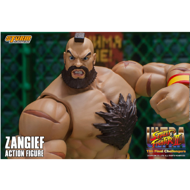[FIG]ザンギエフ 「ウルトラストリートファイターII ザ・ファイナルチャレンジャーズ」 アクション フィギュア ストーム コレクティブルズ