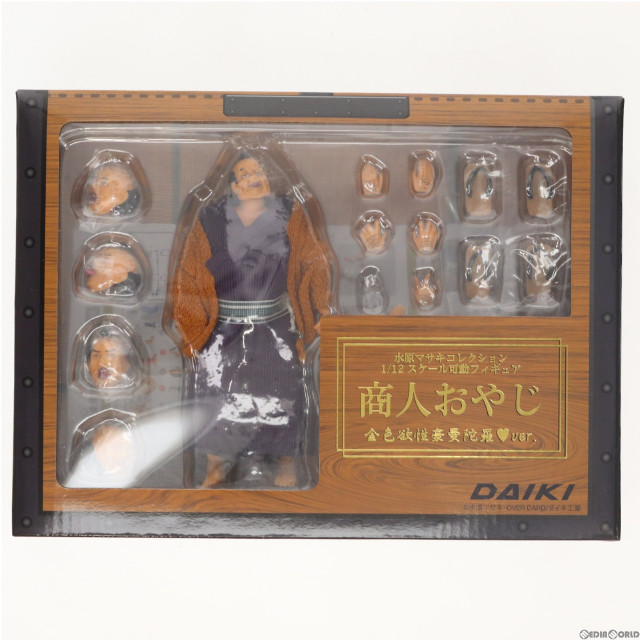 [FIG]商人おやじ 金色欲性豪曼陀羅 ver. 水原マサキコレクション 1/12 アクションフィギュア AK-GARDEN【21】&イベント限定 ダイキ工業