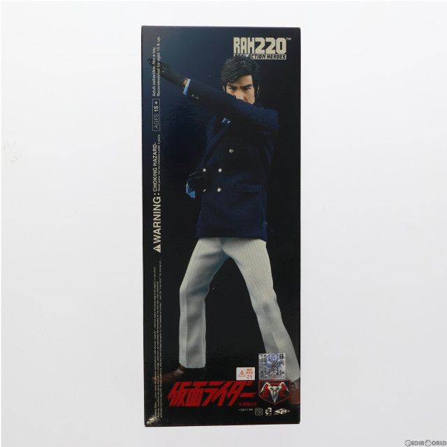 [FIG]RAH220 DX 本郷猛(1971Ver.)「仮面ライダー」 リアルアクションヒーローズ220 No.39 RAH220 DX 仮面ライダー旧1号初回購入特典 フィギュア タイムハウス/メディコム・トイ