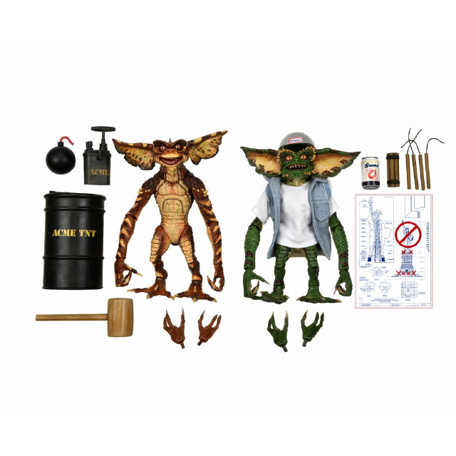 [FIG]デモリッション グレムリン 「グレムリン2 新・種・誕・生」 アルティメット アクション 2PK フィギュア ネカ/豆魚雷