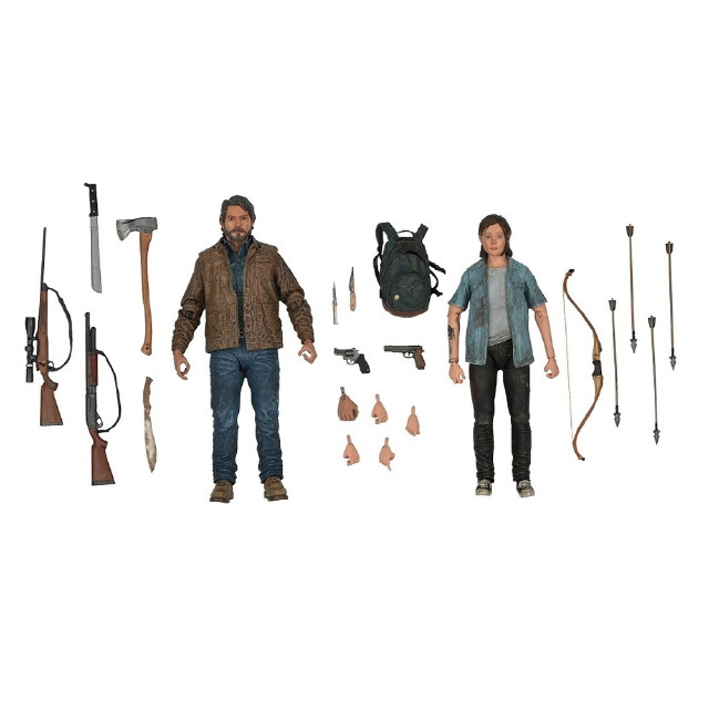 [FIG]ジョエル・ミラー&エリー・ウィリアムズ 「THE LAST OF US Part II」 アルティメット 7インチ アクション 2PK フィギュア ネカ/豆魚雷