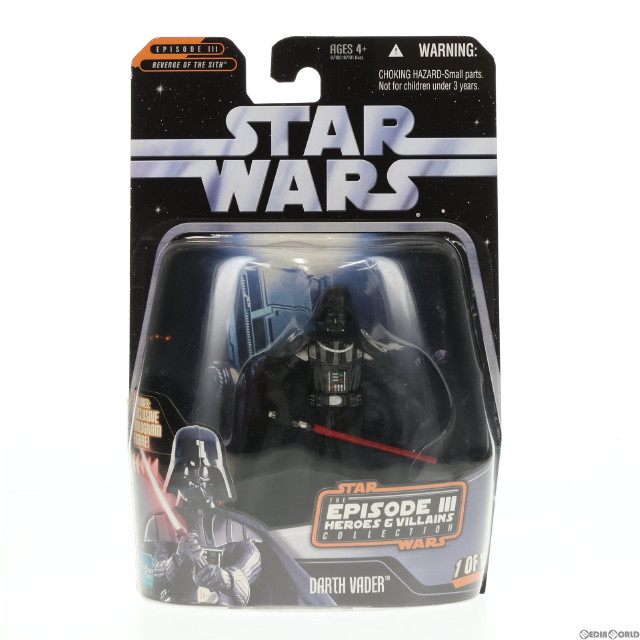 [FIG]ダース・ベイダー 「スター・ウォーズ エピソード3/シスの復讐」 ザ・サーガコレクション HEROES & VILLAINS COLLECTION ベーシック フィギュア(87182) ハズブロ