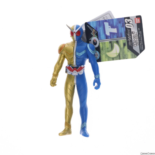 [SFT]ライダーヒーローシリーズW03 ルナトリガー 仮面ライダーW(ダブル) 完成品 ソフビフィギュア バンダイ