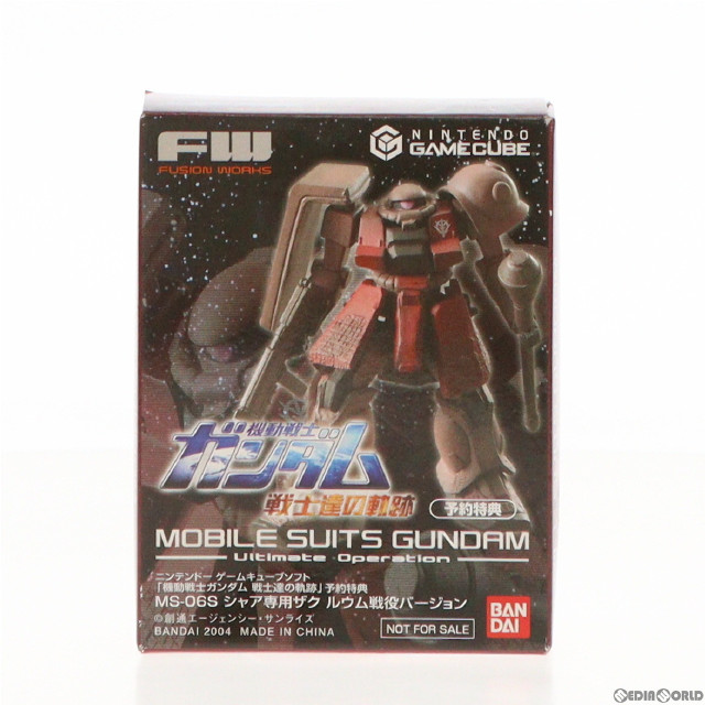[FIG]シャア専用ザク ルウム戦役Ver.「GCソフト 機動戦士ガンダム 戦士達の軌跡」予約特典 FW ガンダムアルティメットオペレーション フィギュア バンダイ
