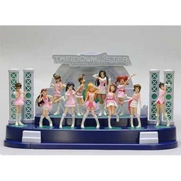 [FIG]アイドルマスター限定版同梱物 キャラクター11体+特設ライブステージ+ビジュアルブック セット フィギュア バンダイナムコゲームス