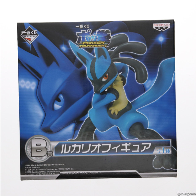 [FIG]ルカリオ 「一番くじ ポッ拳 POKKEN TOURNAMENT」 B賞 フィギュア(13872) バンプレスト
