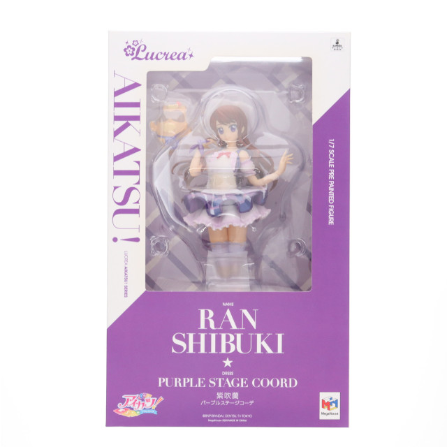 [FIG][特典付き] 紫吹蘭 パープルステージコーデ 「アイカツ!」 Lucrea 1/7 塗装済み完成品 メガトレショップ&プレミアムバンダイ限定 フィギュア メガハウス