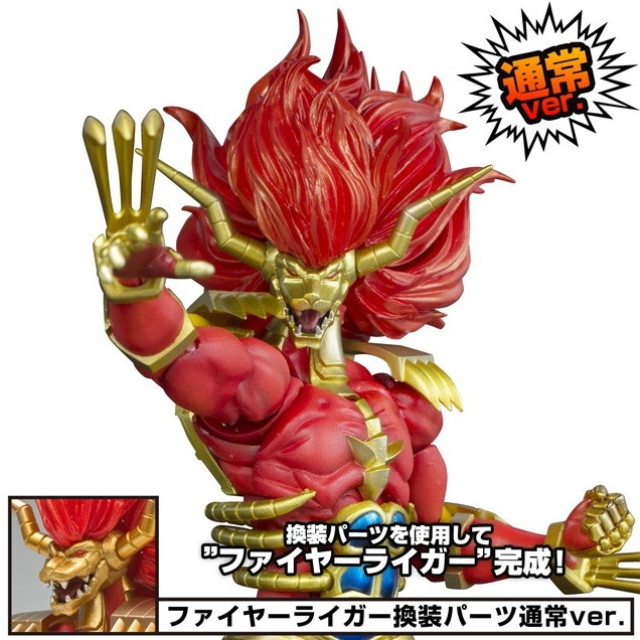 [FIG]RIOBOT 06 獣神ライガー 赤髪クリアver. 「獣神ライガー」 宮沢模型流通限定 フィギュア 千値練(せんちねる)