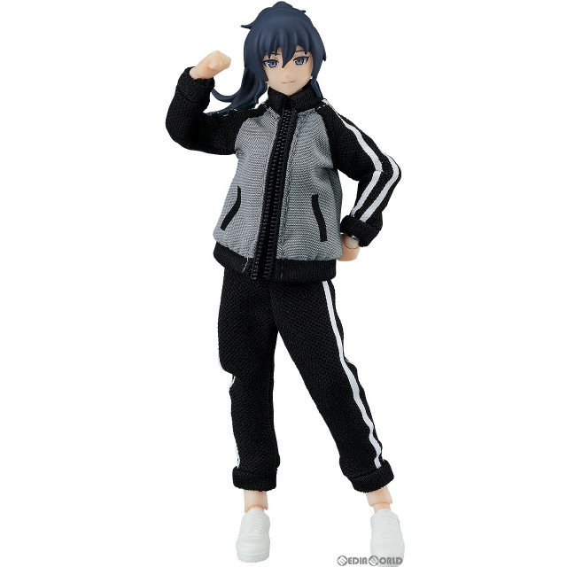 [FIG]figma(フィグマ) 601 女性body(マコト)with ジャージ セットアップ+ジャージスカートコーデ figma Styles(フィグマ スタイルズ) 完成品 可動フィギュア マックスファクトリー