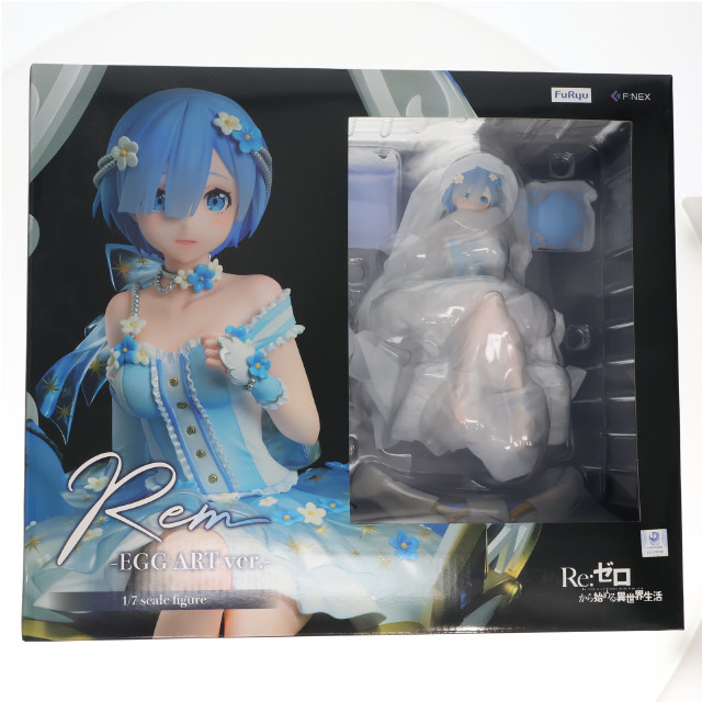 [FIG]レム -エッグアートVer. 「Re:ゼロから始める異世界生活」 1/7 塗装済み完成品 F:NEX限定 フィギュア(AMU-FNX846) フリュー
