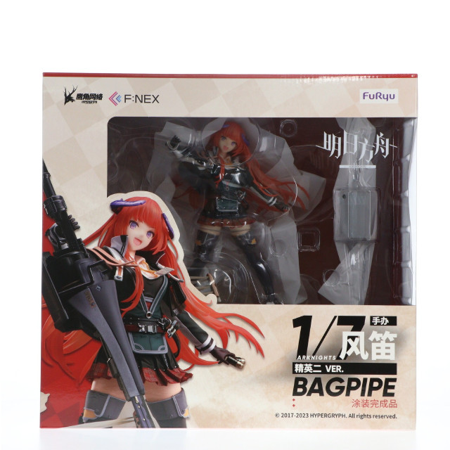 [FIG][特典付き] バグパイプ 昇進段階二 VER. 「アークナイツ」 1/7 塗装済み完成品 F:NEX限定 フィギュア(AMU-FNX751) フリュー