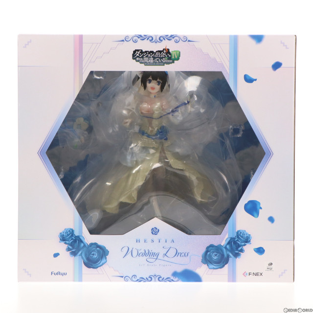 [FIG]ヘスティア -ウエディングドレス- 「ダンジョンに出会いを求めるのは間違っているだろうかIV」 1/7 PVC&ABS製塗装済み完成品 F:NEX限定 フィギュア(AMU-FNX879) フリュー