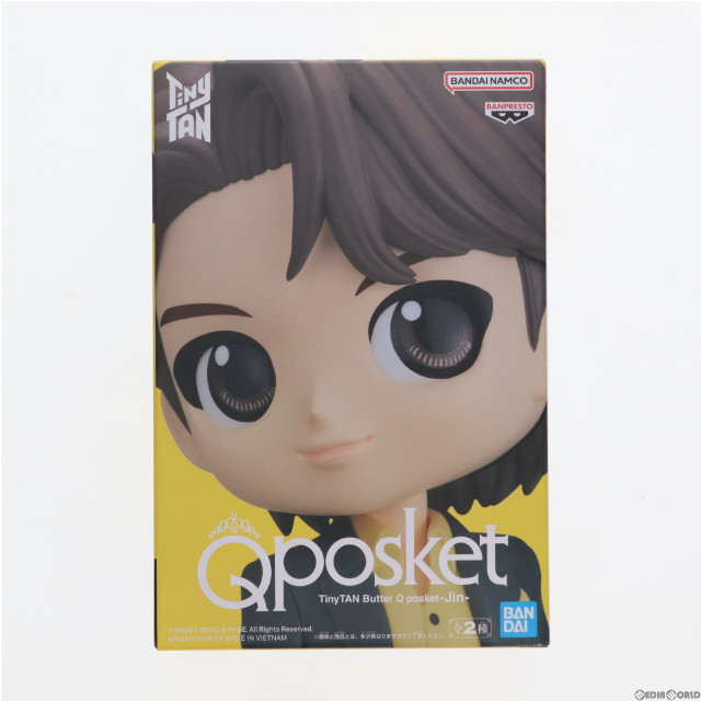 [FIG]Jin(ジン)(BTS/防弾少年団) A(衣装淡) TinyTAN(タイニータン) Butter Q posket-Jin- フィギュア プライズ(2635754) バンプレスト