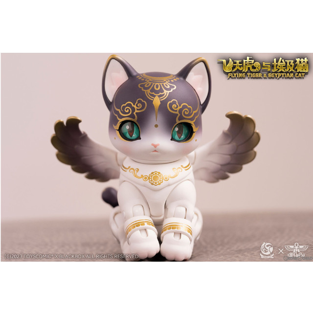 [FIG] ヘブンキャット ブラックボックスアクションペットシリーズ第1弾 フライングタイガー&エジプトキャット 10CMコレクションフィギュア 完成品 可動フィギュア TOYSCOMIC×BLACKBOX(トイズコミック×ブラックボックス)