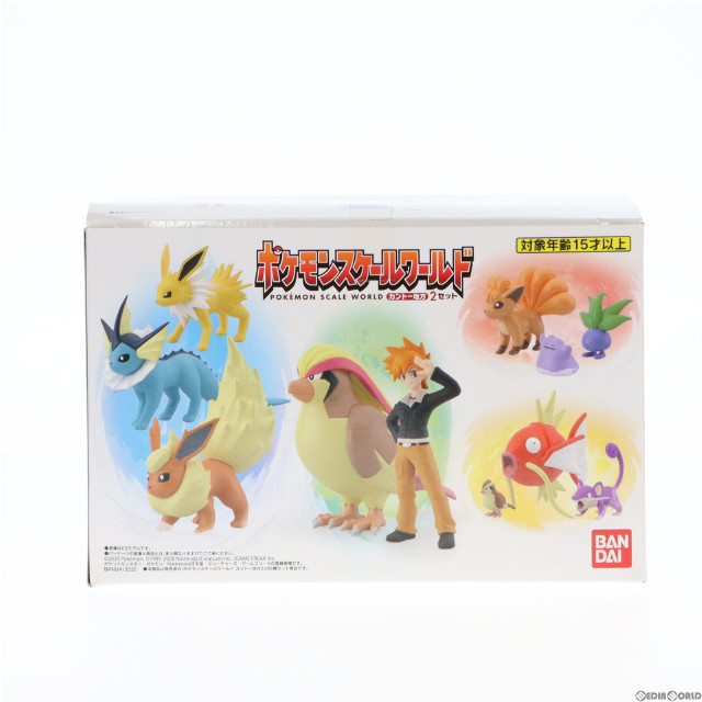 [FIG](食玩)ポケモンスケールワールド カントー地方2 セット ポケットモンスター 1/20 完成品 フィギュア バンダイ
