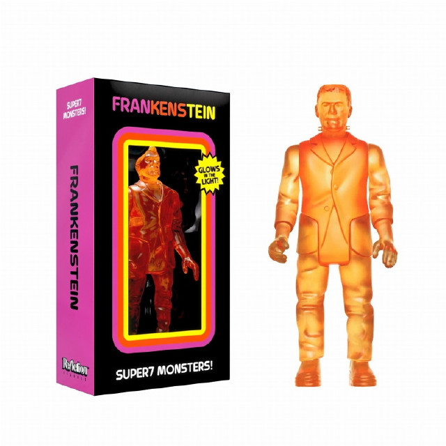 [FIG]フランケンシュタイン ルミネーターズVer. 「フランケンシュタインの怪物」 リ・アクション アクション フィギュア スーパー7/豆魚雷