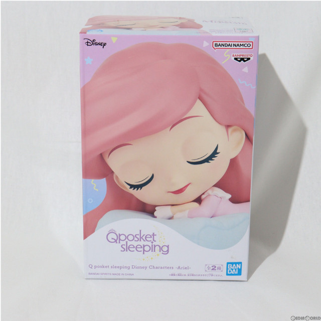 [FIG]アリエル B(クッションブルー) リトル・マーメイド Q posket sleeping Disney Characters -Ariel- フィギュア プライズ(2636481) バンプレスト