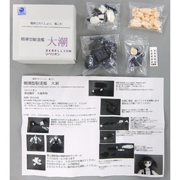 [FIG]朝潮型駆逐艦 大潮 「艦隊これくしょん〜艦これ〜」 フル可動カラーレジンキャストキット ワンダーフェスティバル2017冬限定 フィギュア リベリオン