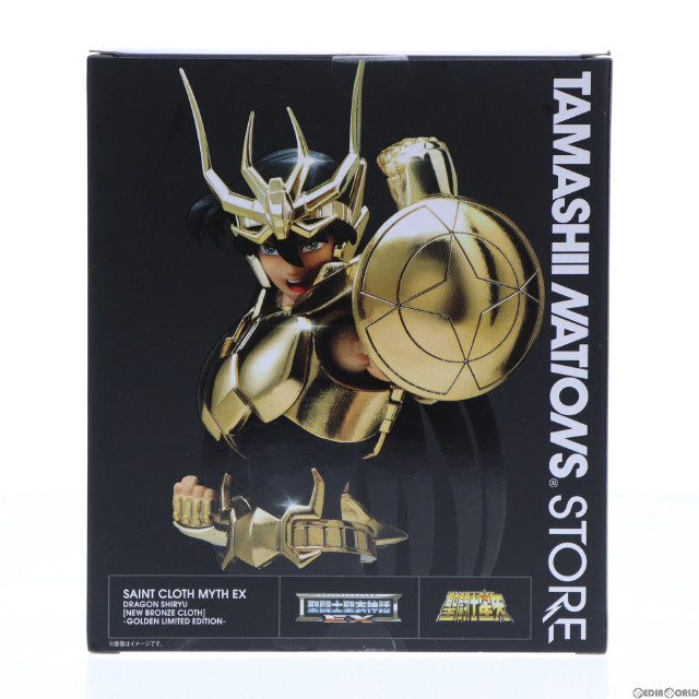 [FIG]TAMASHII NATIONS STORE限定 聖闘士聖衣神話EX ドラゴン紫龍(新生青銅聖衣) 〜GOLDEN LIMITED EDITION〜 聖闘士星矢 完成品 可動フィギュア バンダイスピリッツ