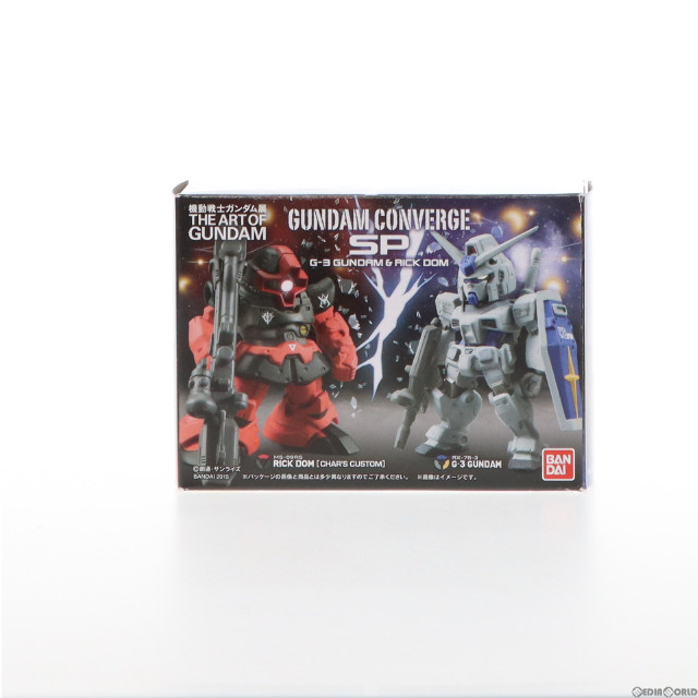 [FIG](食玩)FW GUNDAM CONVERGE G3ガンダム&シャア専用リックドム フィギュア 機動戦士ガンダム展 THE ART OF GUNDAM限定 バンダイ