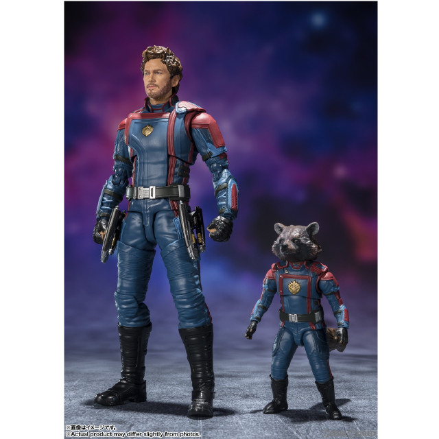 [FIG]S.H.Figuarts(フィギュアーツ) スター・ロード&ロケット・ラクーン(ガーディアンズ・オブ・ギャラクシー:VOLUME 3) 完成品 可動フィギュア バンダイスピリッツ