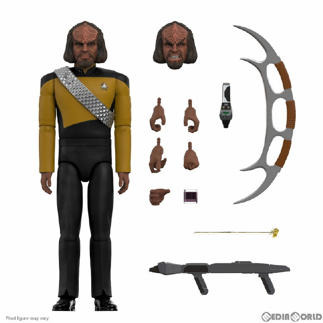 [FIG]ウォーフ 新スタートレック アルティメイト 7インチ アクションフィギュア スーパー7
