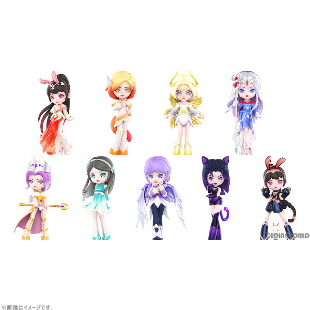 [FIG](BOX)アニメ「斗羅大陸」(とうらたいりく) 斗羅女神 ブラインドボックス トレーディングフィギュア(8個) テンセントビデオ