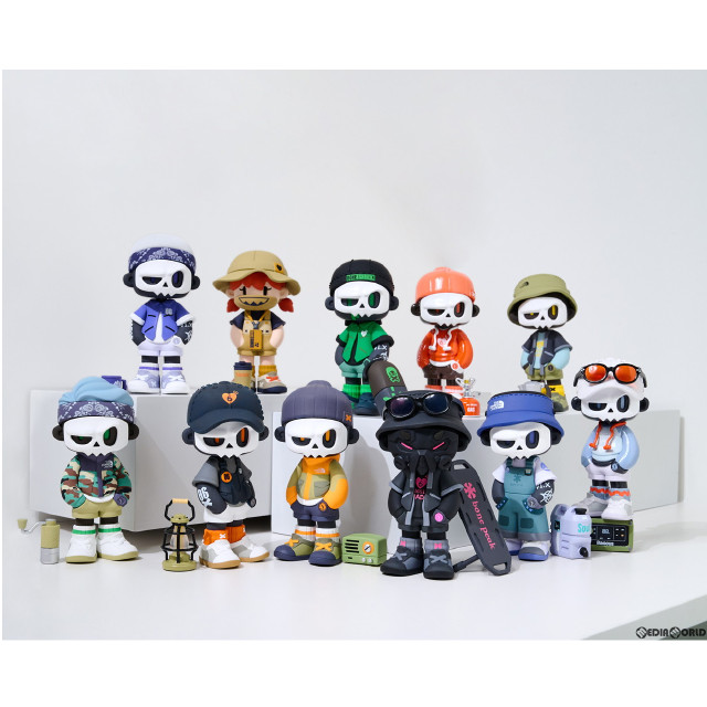 [FIG] (BOX)MR.BONE(ミスターボーン) キャンプシリーズ トレーディングフィギュア(9個) MY OWN CULTURE