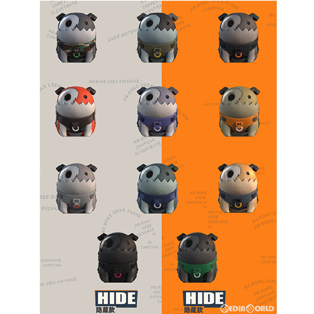 [FIG] (BOX)MR.BONE(ミスターボーン) ゾンビ犬シリーズ トレーディングフィギュア(9個) MY OWN CULTURE
