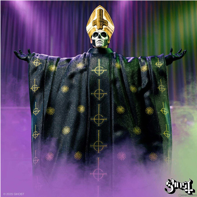 [FIG]Ghost(ゴースト) パパ・エメリトゥス III世 アルティメイト 7インチ アクションフィギュア スーパー7