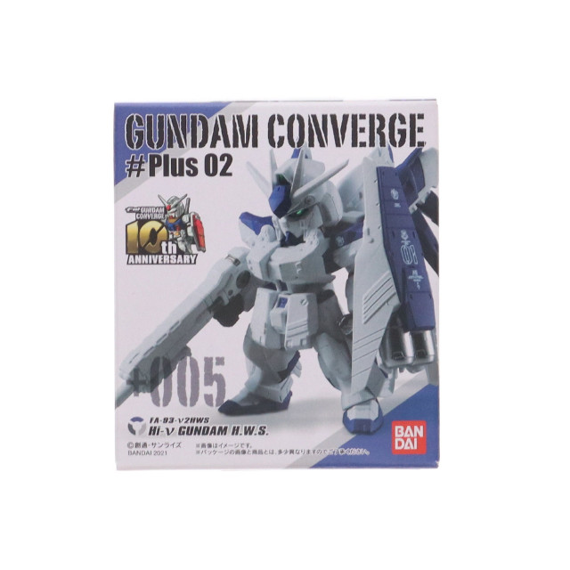 [FIG](単品)(食玩)1.Hi-νガンダム(H.W.S.装備型) FW GUNDAM CONVERGE #Plus02 機動戦士ガンダム CCA-MSV フィギュア バンダイ