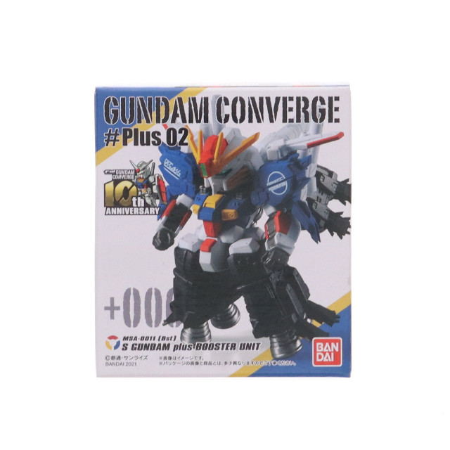 [FIG](単品)(食玩)2.Sガンダム(ブースター・ユニット装着型) FW GUNDAM CONVERGE #Plus02 ガンダム・センチネル フィギュア バンダイ