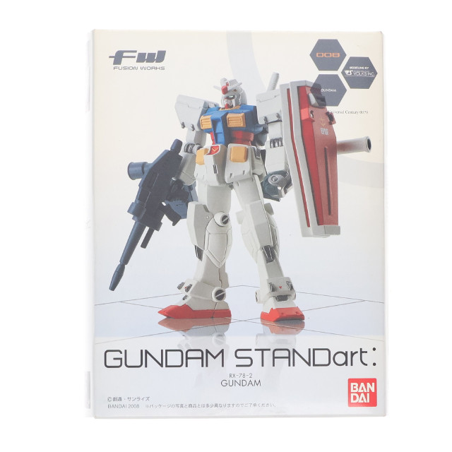 [FIG](単品)(食玩)RX-78-2 ガンダム FW GUNDAM STANDart:3 機動戦士ガンダム フィギュア バンダイ
