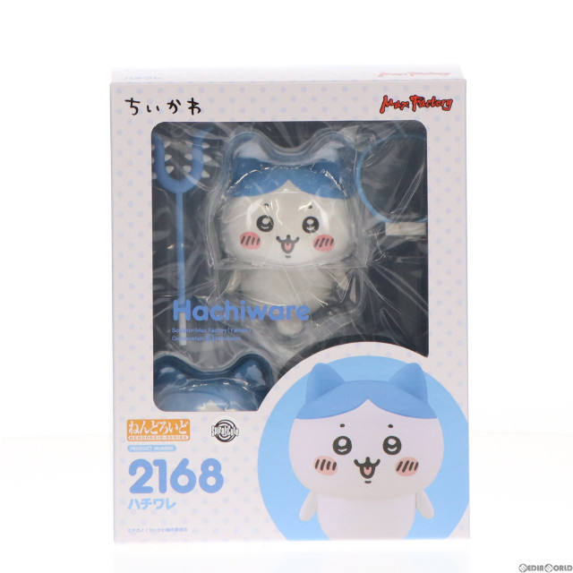 [FIG]GOODSMILE ONLINE SHOP限定特典付属 ねんどろいど 2168 ハチワレ ちいかわ なんか小さくてかわいいやつ 完成品 可動フィギュア マックスファクトリー