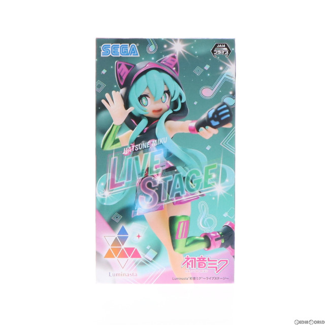 [FIG]初音ミク 初音ミクシリーズ Luminasta『初音ミク』〜ライブステージ〜フィギュア プライズ(1101383) セガ