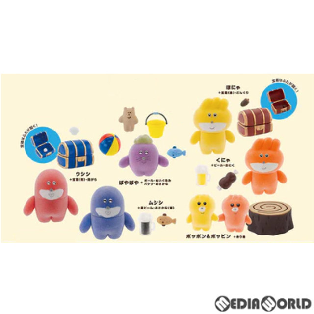 [FIG](BOX)ぽっこし フィギュアコレクション 第1弾 BOX版(6個) ケンエレファント