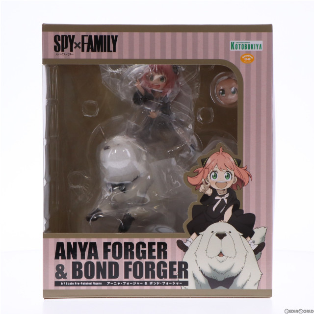 [FIG]コトブキヤショップ限定特典付属 アーニャ・フォージャー&ボンド・フォージャー SPY×FAMILY(スパイファミリー) 1/7 完成品 フィギュア(PV063) コトブキヤ