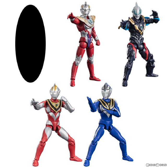 [FIG](BOX)(食玩)超動αウルトラマン7 可動フィギュア(10個) バンダイ