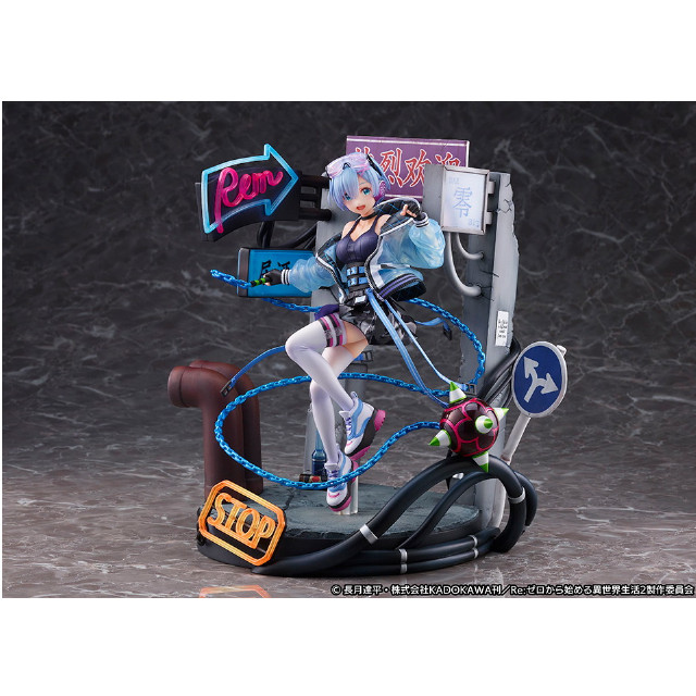 [FIG]レム -Neon City Ver.- SHIBUYA SCRAMBLE FIGURE Re:ゼロから始める異世界生活 1/7 完成品 フィギュア eStream Store&Amazon限定 eStream/アルファサテライト