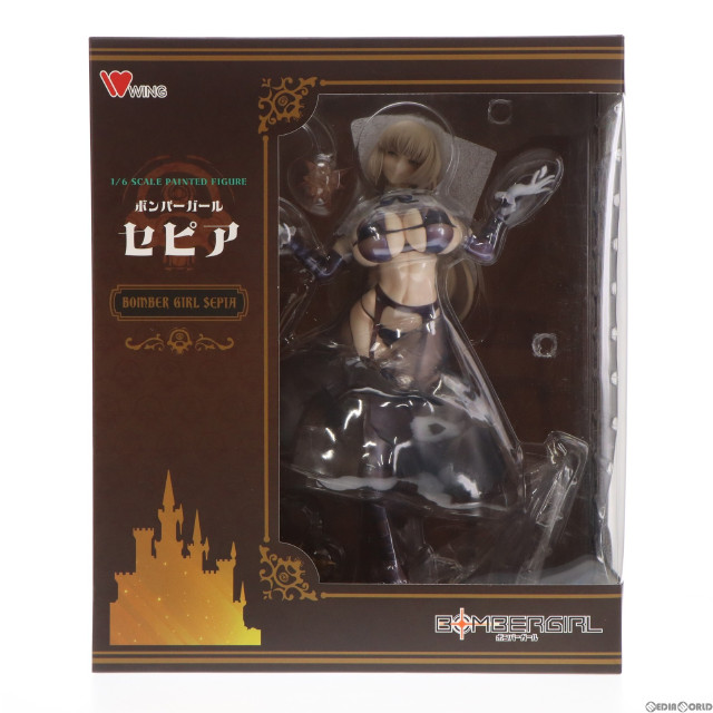 [FIG]初期不良未対応 セピア BOMBERGIRL(ボンバーガール) 1/6 完成品 フィギュア GOODSMILE ONLINE SHOP&Amazon.co.jp&あみあみ限定 ウイング