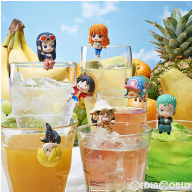 [FIG](BOX)(再販)お茶友シリーズ ONE PIECE(ワンピース) 海賊たちのティータイム フィギュア(8個) メガハウス